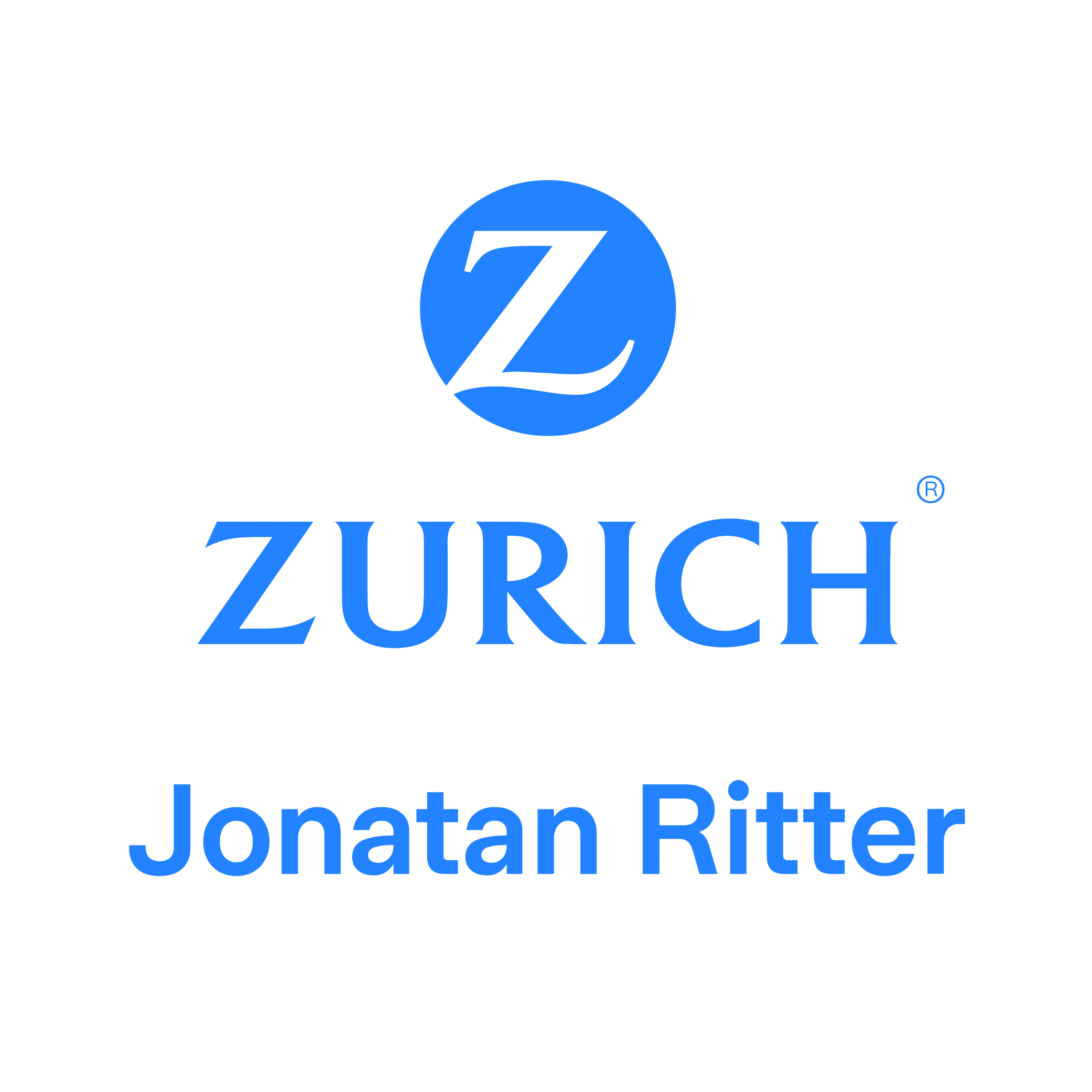 Logo blau: Zurich Jonatan Ritter