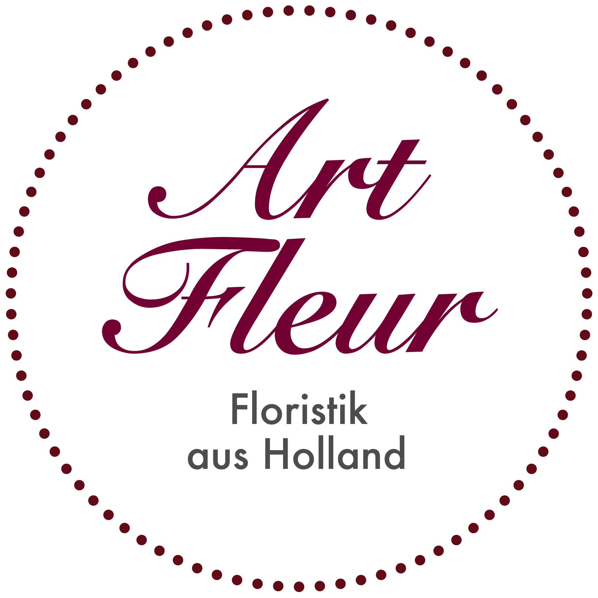 Logo Art Fleur Floristik aus Holland